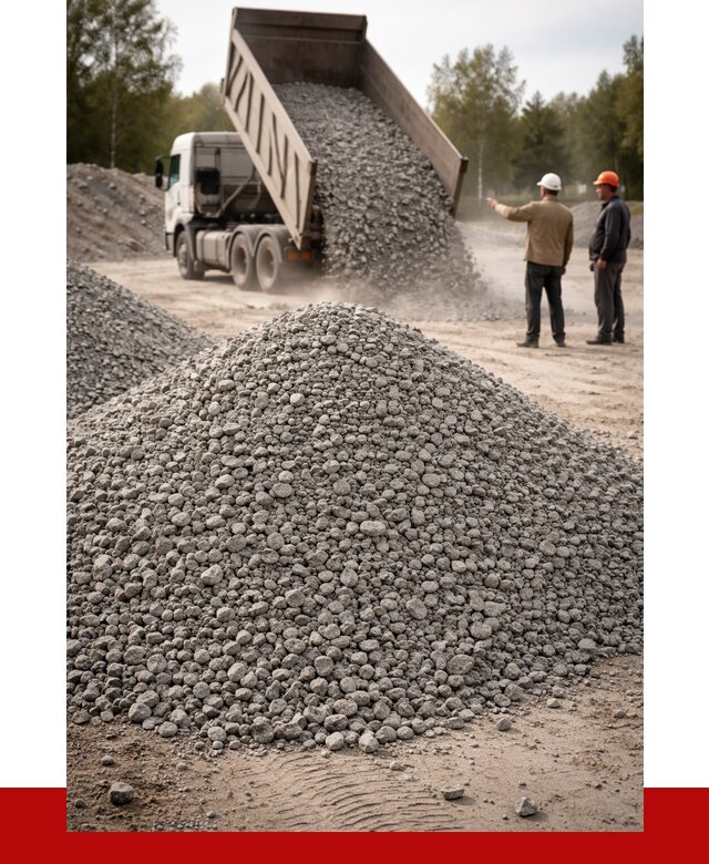 Гранитный щебень фракция 0-5 в Гусе-Хрустальном от 3102 руб ПРОНЕРУДГсь