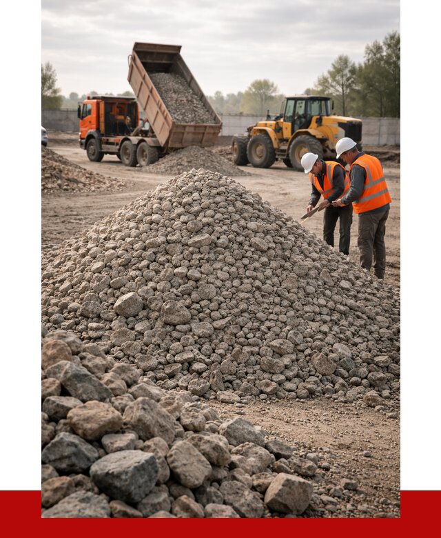 Гранитный щебень фракция 40-70 в Гусе-Хрустальном от 2675 руб ПРОНЕРУДГсь