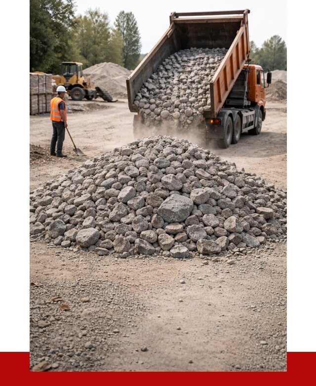 Гранитный щебень фракция 70-150 в Гусе-Хрустальном от 1765 | ПРОНЕРУДГсь