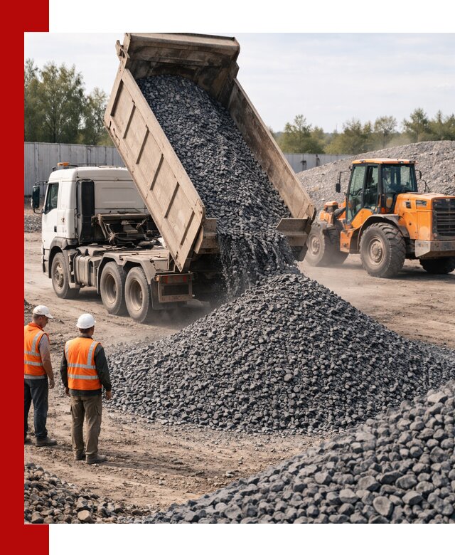 Доставка и продажа щебня габбро-диабаза в Гусе-Хрустальном
