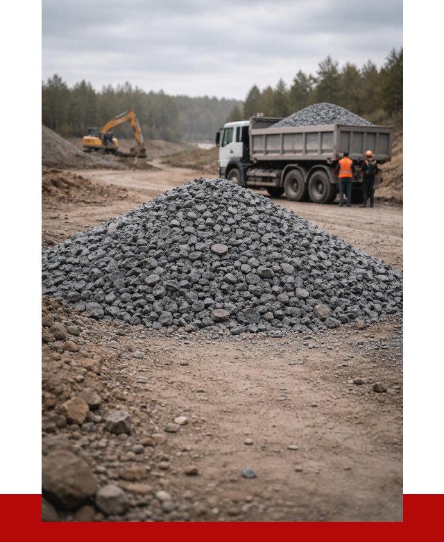 Щебень габбро диабаз фракция 40-70 в Гусе-Хрустальном от 2354 р-ПРОНЕРУДГсь