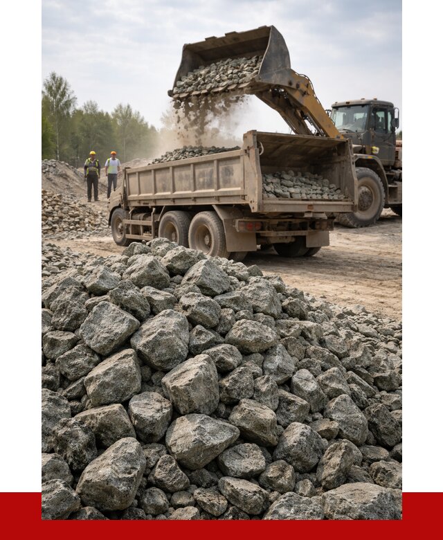 Щебень габбро диабаз фракция 70-150 в Гусе-Хрустальном от 2995 р.|ПРОНЕРУДГсь