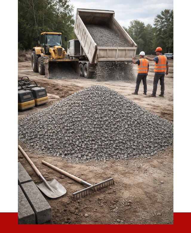 Гравийный щебень купить в Гусе-Хрустальном от 2354 р. ПРОНЕРУДГсь
