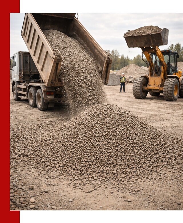 Гравийный щебень фракция 3–10 с доставкой в Гусе-Хрустальном