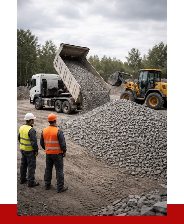 Гравийный щебень фракция 40-70 в Гусе-Хрустальном от 10163р | ПРОНЕРУДГсь