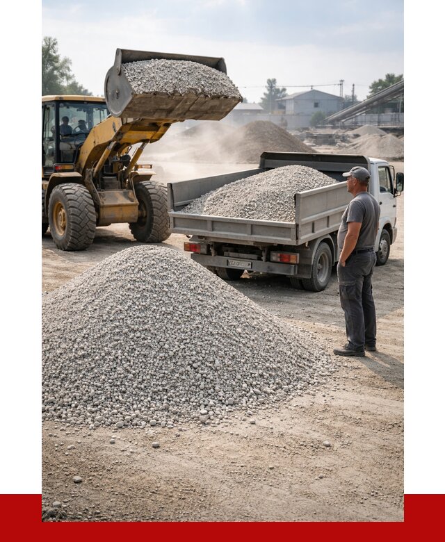 Известняковый щебень фр. 0-5 в Гусе-Хрустальном от 4493 р. | ПРОНЕРУДГсь
