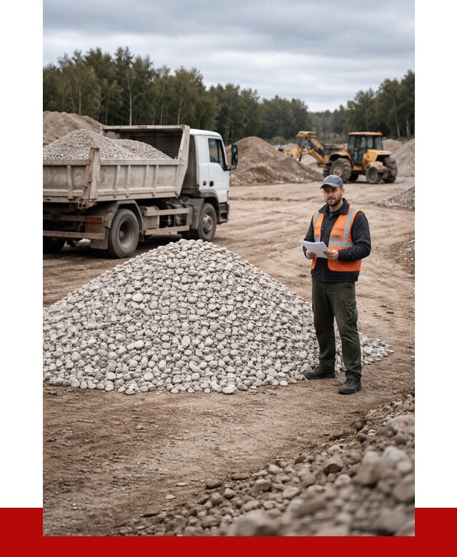 Доломитовый щебень в Гусе-Хрустальном купить от 2354 р., ПРОНЕРУДГсь