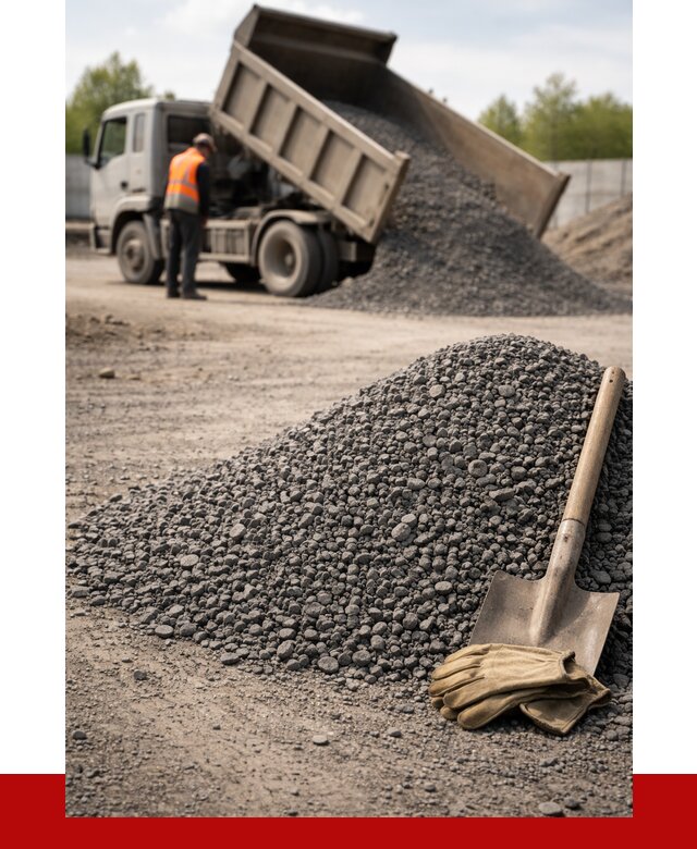 Шлаковый щебень фракция 5-20 в Гусе-Хрустальном от 1926 р. ПРОНЕРУДГсь