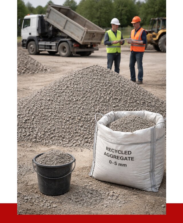 Вторичный щебень фракция 0-5 в Гусе-Хрустальном от 1712 р. ПРОНЕРУДГсь