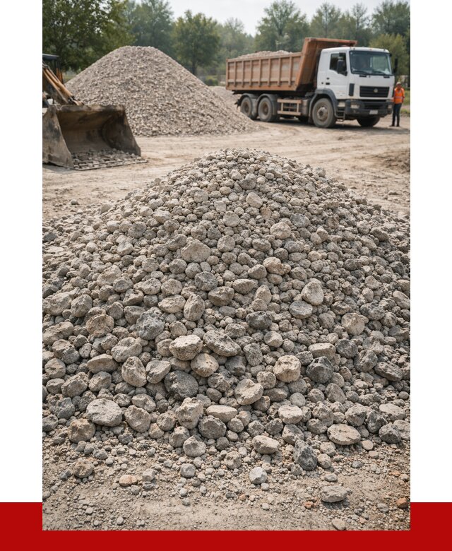 Вторичный щебень фракция 20-40 в Гусе-Хрустальном от 2354 р ПРОНЕРУДГсь