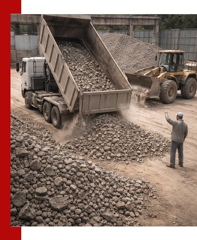 Вторичный щебень фракция 20-40 с доставкой в Гусе-Хрустальном