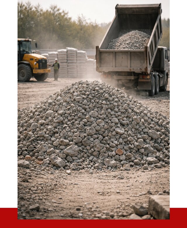 Вторичный щебень фракция 70-150 в Гусе-Хрустальном от 1498 р. | ПРОНЕРУДГсь