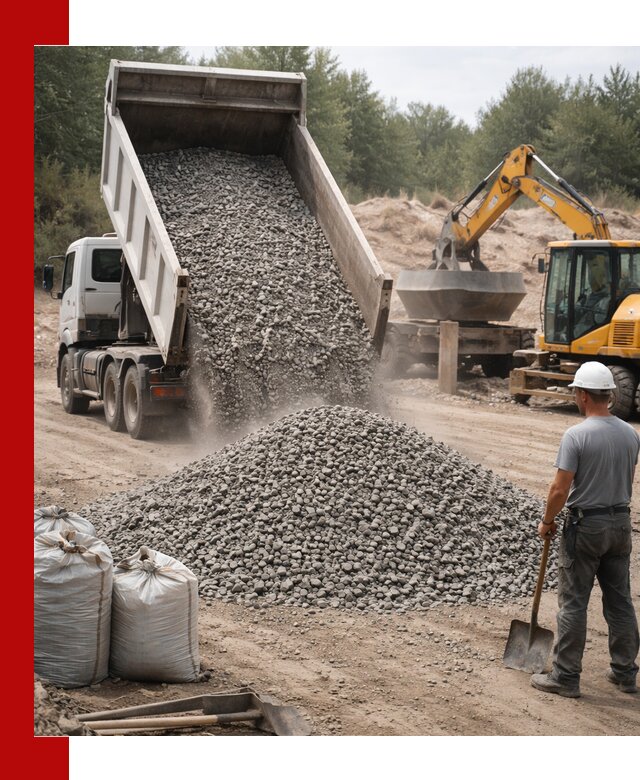 Доставка и продажа бетонного щебня в Гусе-Хрустальном