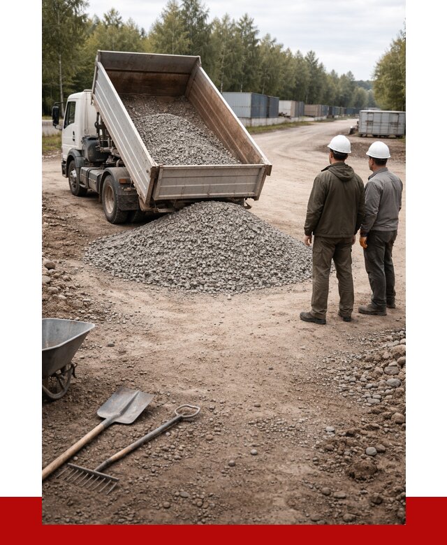 Бетонный щебень фракция 5-20 в Гусе-Хрустальном от 3423 р., ПРОНЕРУДГсь