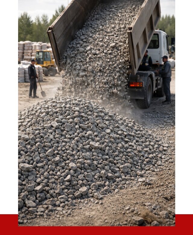 Бетонный щебень фракция 40-70 в Гусе-Хрустальном от 1926 р. ПРОНЕРУДГсь