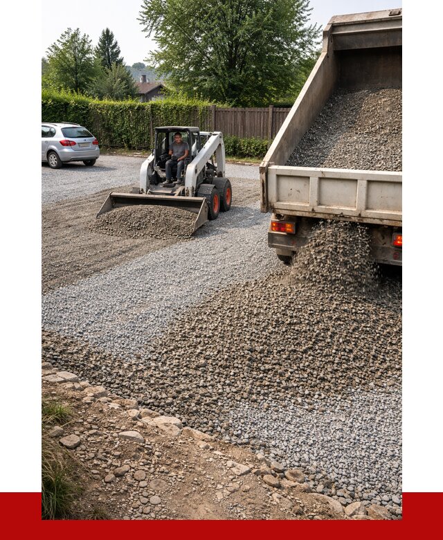 Щебень для парковки в Гусе-Хрустальном с доставкой от 1284 р.| ПРОНЕРУДГсь