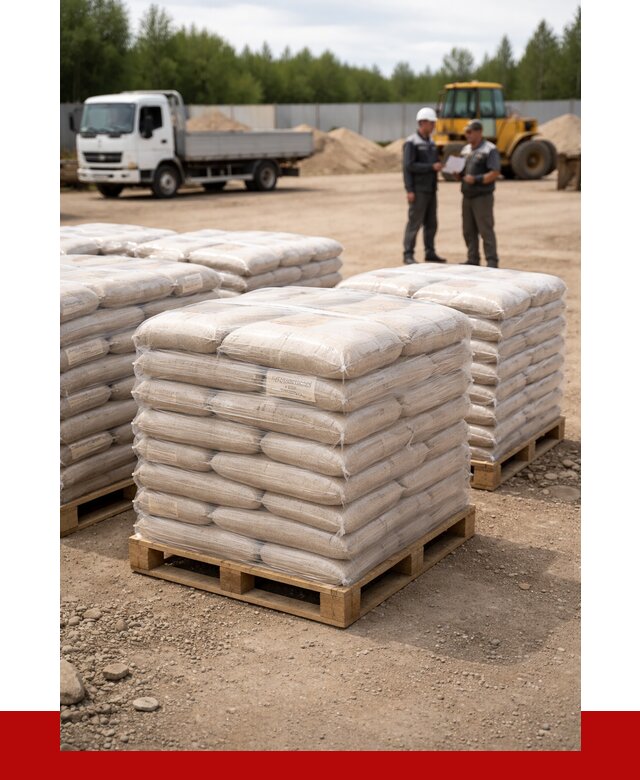 Карьерный песок в мешках в Гусе-Хрустальном от 1284 р. - ПРОНЕРУДГсь