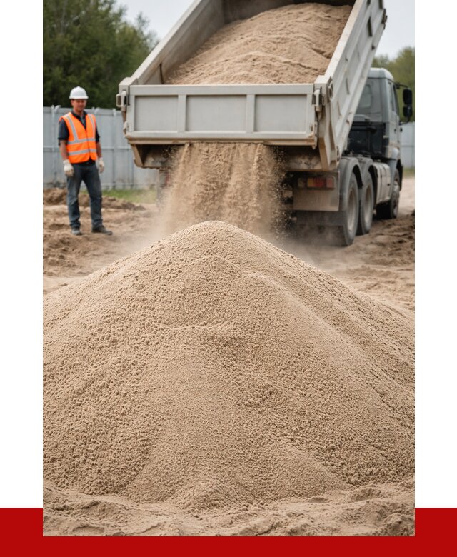 Купить сеяный песок с доставкой в Гусе-Хрустальном от 2354 р ПРОНЕРУДГсь