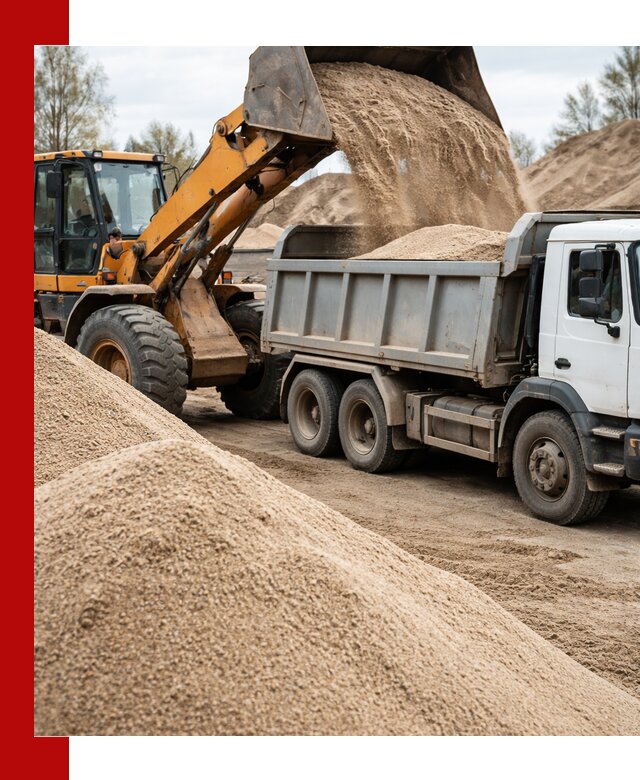 Доставка сеяного песка в Гусе-Хрустальном оптом и в розницу