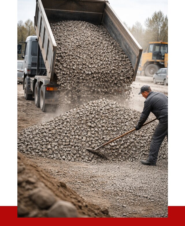 Гравий фракция 20-40 в Гусе-Хрустальном от 2675 р. доставка | ПРОНЕРУДГсь