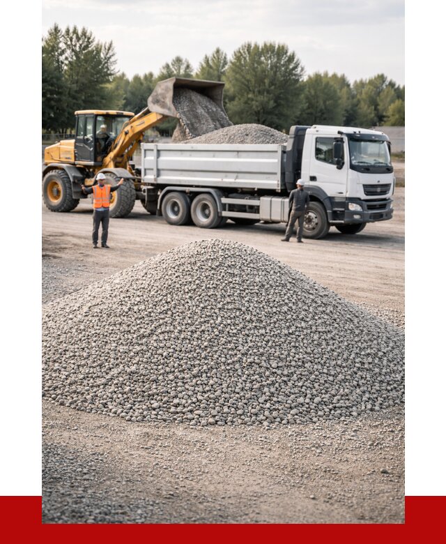 Купить мытый гравий в Гусе-Хрустальном от 3744 р, доставка ПРОНЕРУДГсь
