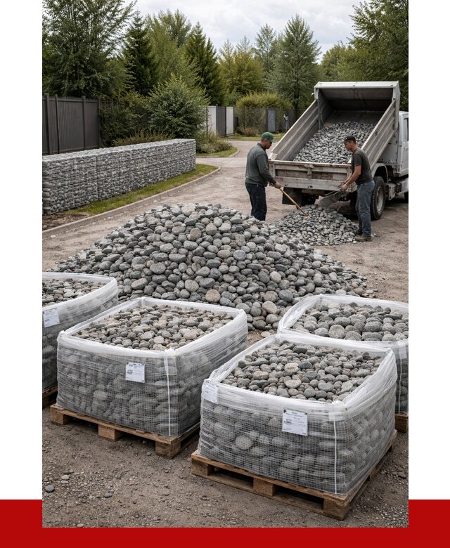 Камень для габионов в Гусе-Хрустальном от 4493 р. за куб | ПРОНЕРУДГсь