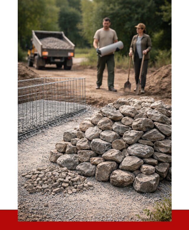 Камень для габионов фракция 100-200 в Гусе-Хрустальном от 5135 р. | ПРОНЕРУДГсь