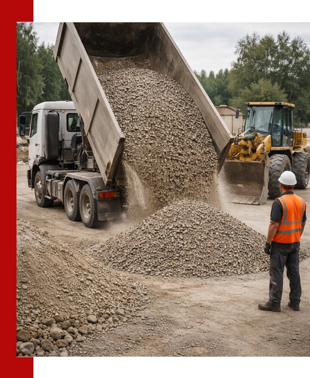 Доставка щпс в Гусе-Хрустальном — щебеночно-песчаная смесь под заборы и дорожки