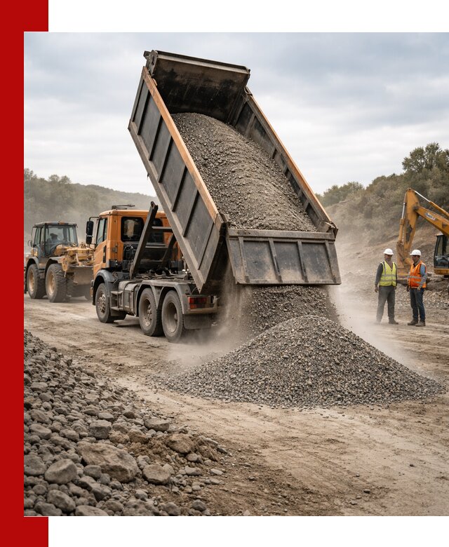 Щебёночно-песчаная смесь ЩПС С1 с доставкой в Гусе-Хрустальном