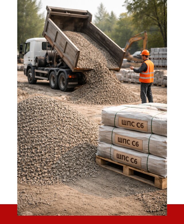 ЩПС С6 в Гусе-Хрустальном с доставкой от 2354 р. за куб | ПРОНЕРУДГсь