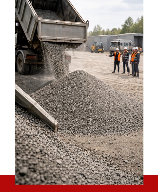 Гравийный отсев 0-5 в Гусе-Хрустальном от 1284 р. с доставкой | ПРОНЕРУДГсь