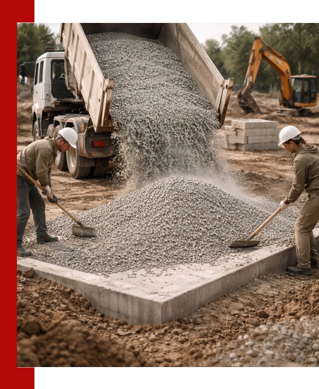 Доставка и продажа отсева для бетона в Гусе-Хрустальном