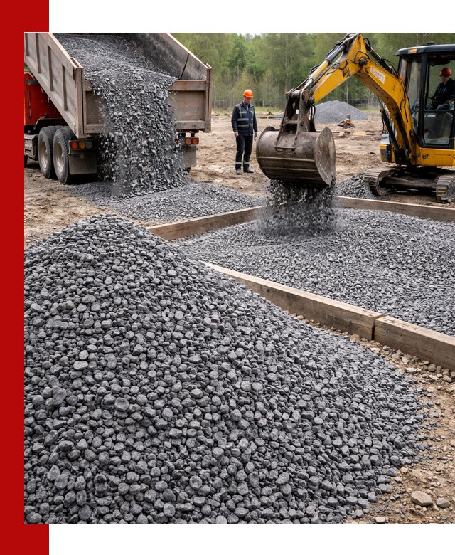 Купить гранитную крошку фракции 10-20 в Гусе-Хрустальном