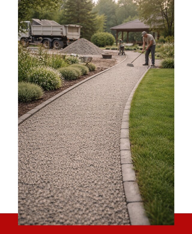 Каменная крошка для дорожек в Гусе-Хрустальном от 3423 р. | ПРОНЕРУДГсь