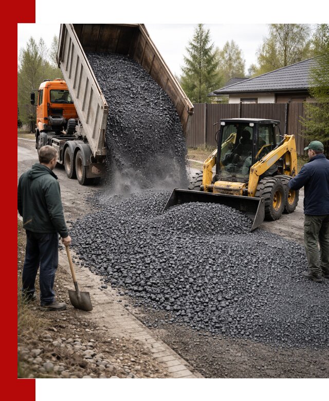 Крошка габбро с доставкой в Гусе-Хрустальном для строительных работ