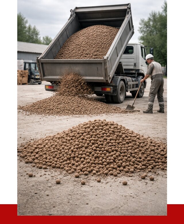 Керамзит с доставкой в Гусе-Хрустальном от 4493 р. за м3 | ПРОНЕРУДГсь