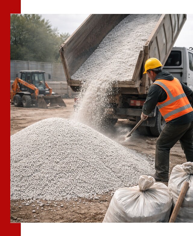 Доставка перлита вспученного в Гусе-Хрустальном оптом и в розницу