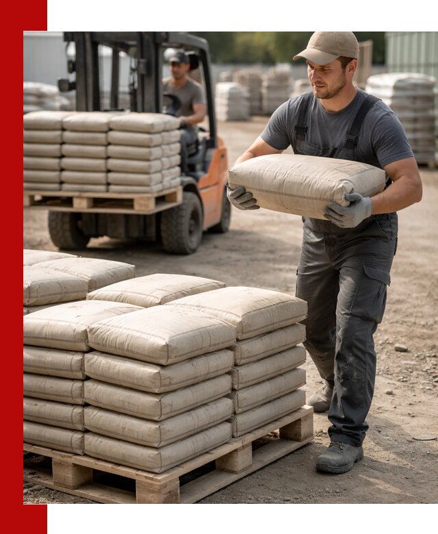 Доставка цемента в мешках оптом и в розницу в Гусе-Хрустальном