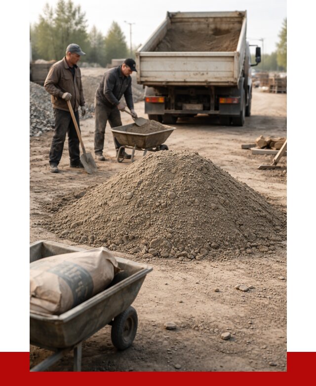 Цементно-песчаная смесь М150 в Гусе-Хрустальном от 5028 р. | ПРОНЕРУДГсь