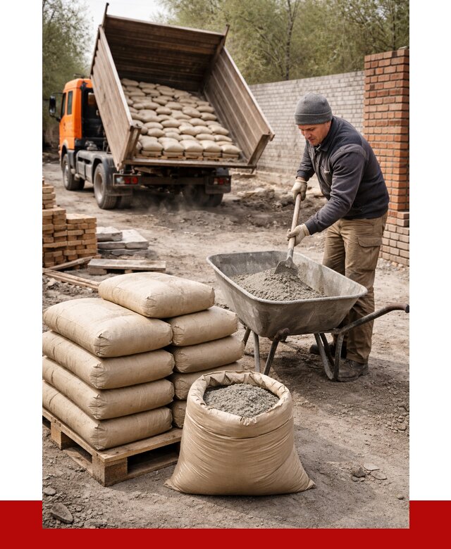 Купить сухую смесь для кладки в Гусе-Хрустальном от 1284 р. | ПРОНЕРУДГсь