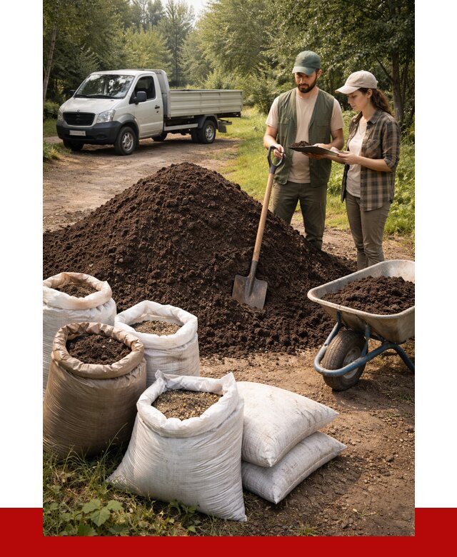 Купить грунт с доставкой в Гусе-Хрустальном от 4814 р. за м3 | ПРОНЕРУДГсь
