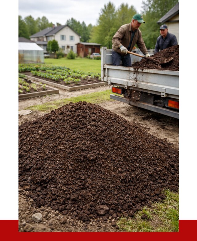 Плодородный грунт в Гусе-Хрустальном с доставкой от 4493 р. | ПРОНЕРУДГсь