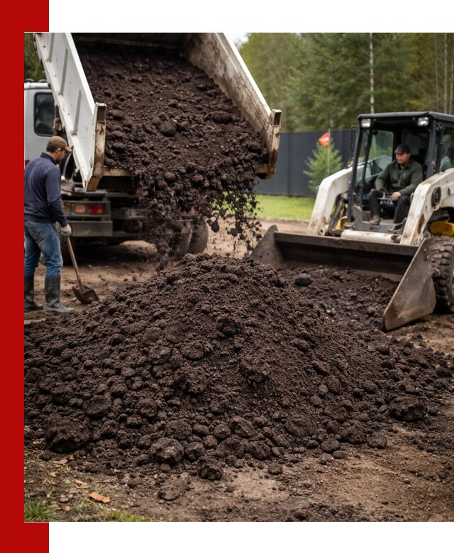 Плодородный грунт с доставкой в Гусе-Хрустальном для садов и огородов