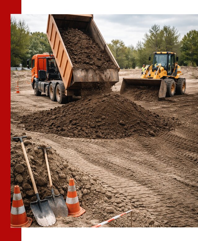 Поставка и доставка планировочного грунта в Гусе-Хрустальном