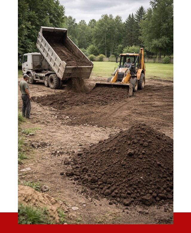 Грунт для выравнивания участка в Гусе-Хрустальном от 1284 р. | ПРОНЕРУДГсь