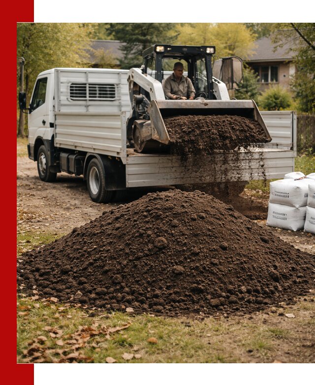 Доставка садовой земли в больших объёмах в Гусе-Хрустальном