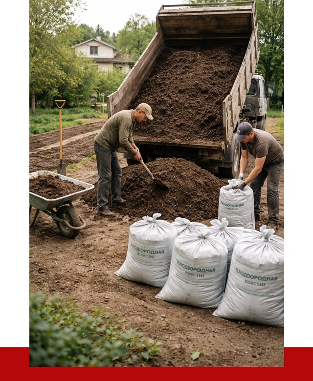 Плодородная смесь в Гусе-Хрустальном от 4493 р./куб с доставкой | ПРОНЕРУДГсь