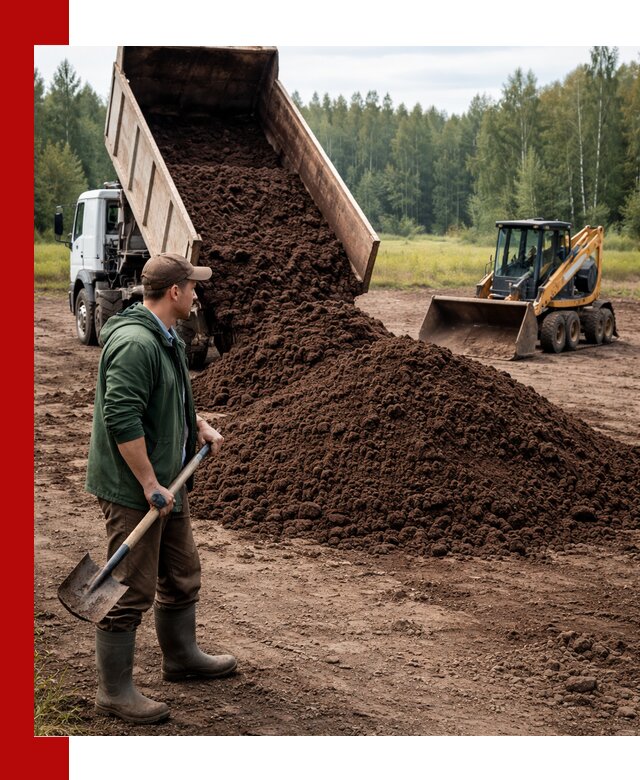 Купить верховой торф с доставкой в Гусе-Хрустальном для садоводства и растений