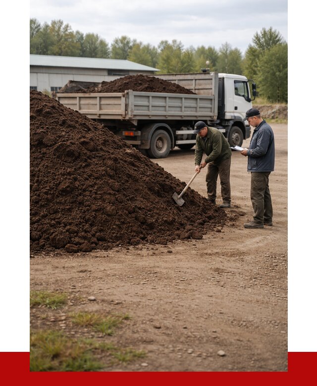 Кислый торф в Гусе-Хрустальном с доставкой от 1284 р. за куб | ПРОНЕРУДГсь