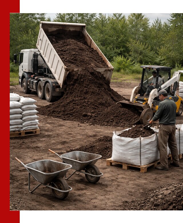 Доставка и продажа торфогрунта в Гусе-Хрустальном оптом и в розницу